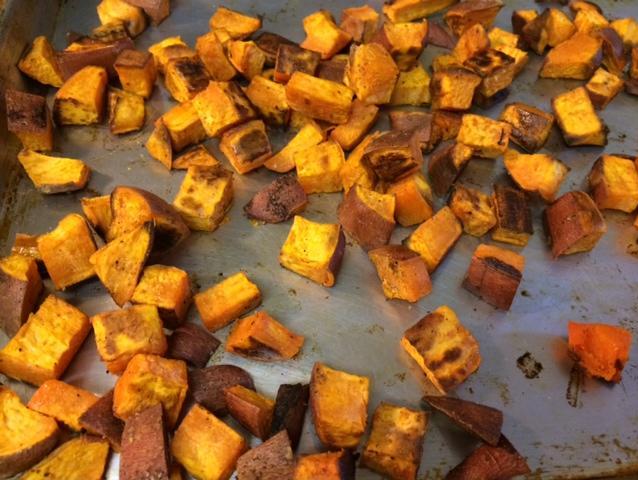 baked sweet potatoes