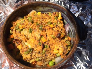 Heat in oven in AM. Wrap in foil to enjoy for lunch at work!!