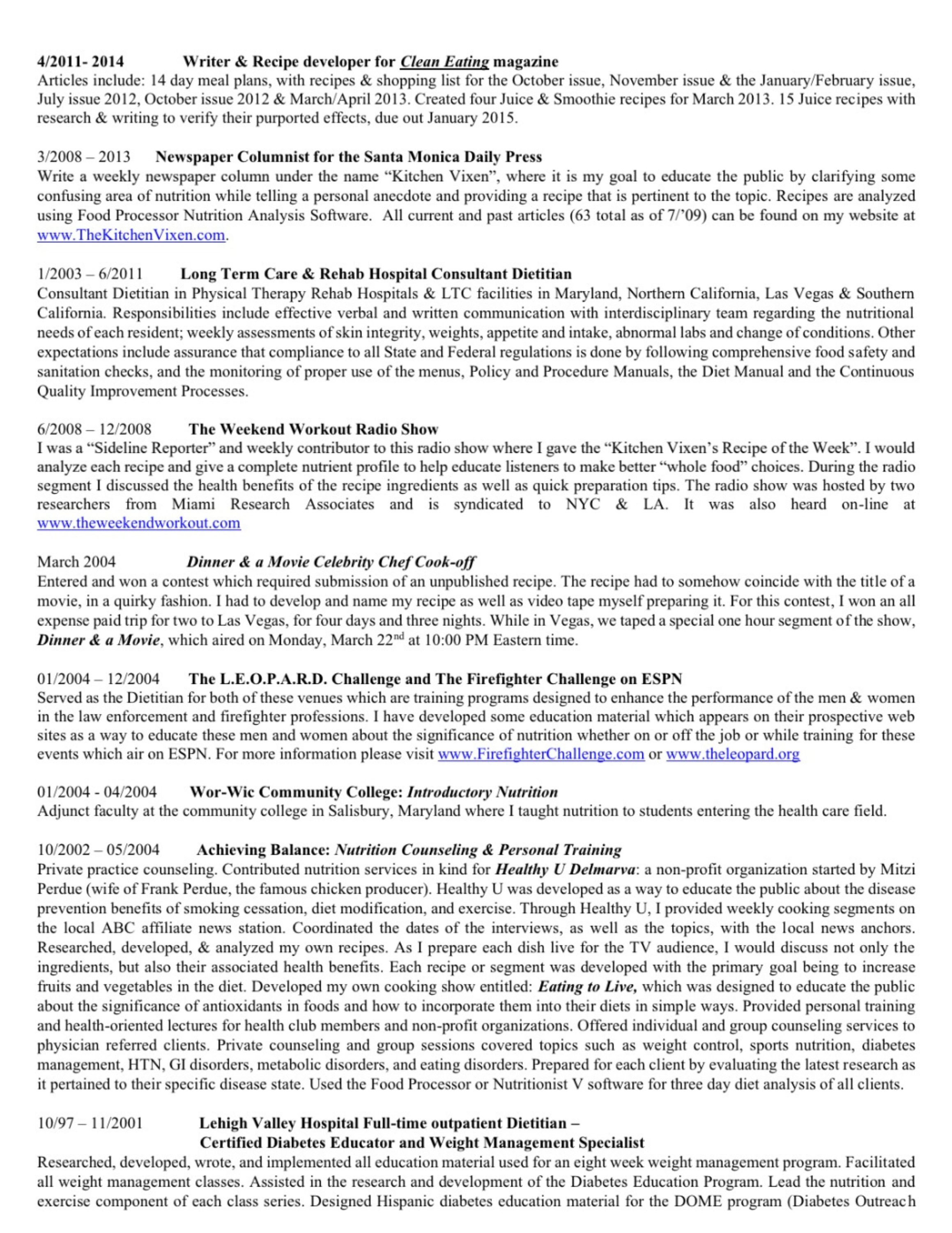 Elizabeth Brown Media Kit Page 12